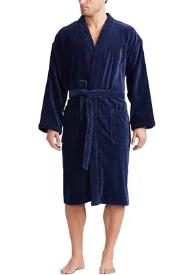 Big & Tall Shawl Terry Robe