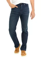 Dark Rinse Standard Straight Leg Jeans