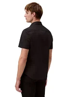 Solid Stretch Slim Fit Shirt