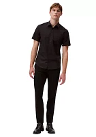 Solid Stretch Slim Fit Shirt