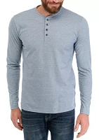 Men's Suede Henley T-Shirt