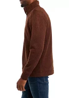 Men's Button Snap Fleece Sweater