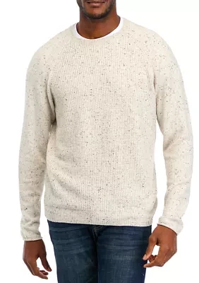 Men's Donegal Waffle Knit Sweater