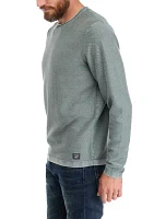 Men's Twill Roll Neck Stonewash Sweater