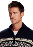 Men's Nordic Quarter Zip Sweater