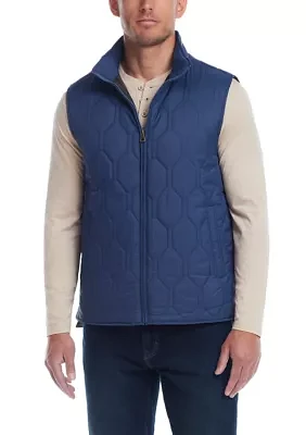 Men's Hexagon Quilted Vest