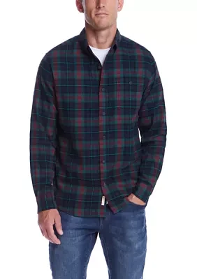 Men's Brushed Plaid Flannel