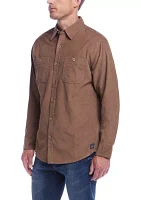 Men's Classic Fit Thin Wale Corduroy Shirt