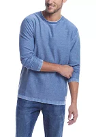 Men's Stonewash Solid Sweater