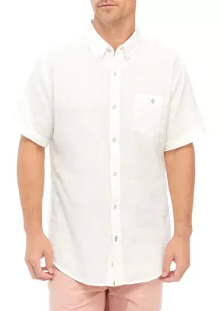 Men's Short Sleeve Button Up Shirt