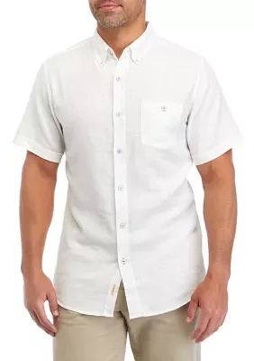 Men's Short Sleeve Mélange Solid Shirt