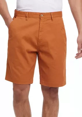 Men's 8'' Cotton Twill Stretch Shorts