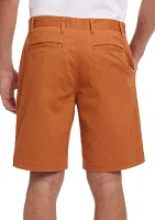 Men's 8'' Cotton Twill Stretch Shorts