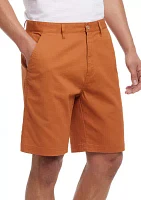 Men's 8'' Cotton Twill Stretch Shorts