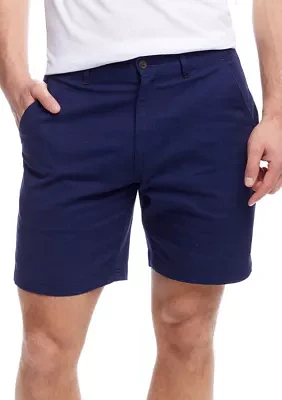 Men's Cotton Twill Stretch Shorts