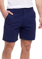 Men's Cotton Twill Stretch Shorts