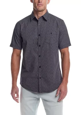 Men's Short Sleeve Cotton Poplin Shirt