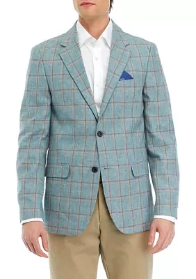 Green Plaid Sport Coat