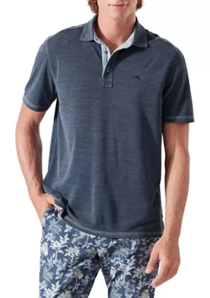 Big & Tall Short Sleeve Paradiso Cove Polo Shirt