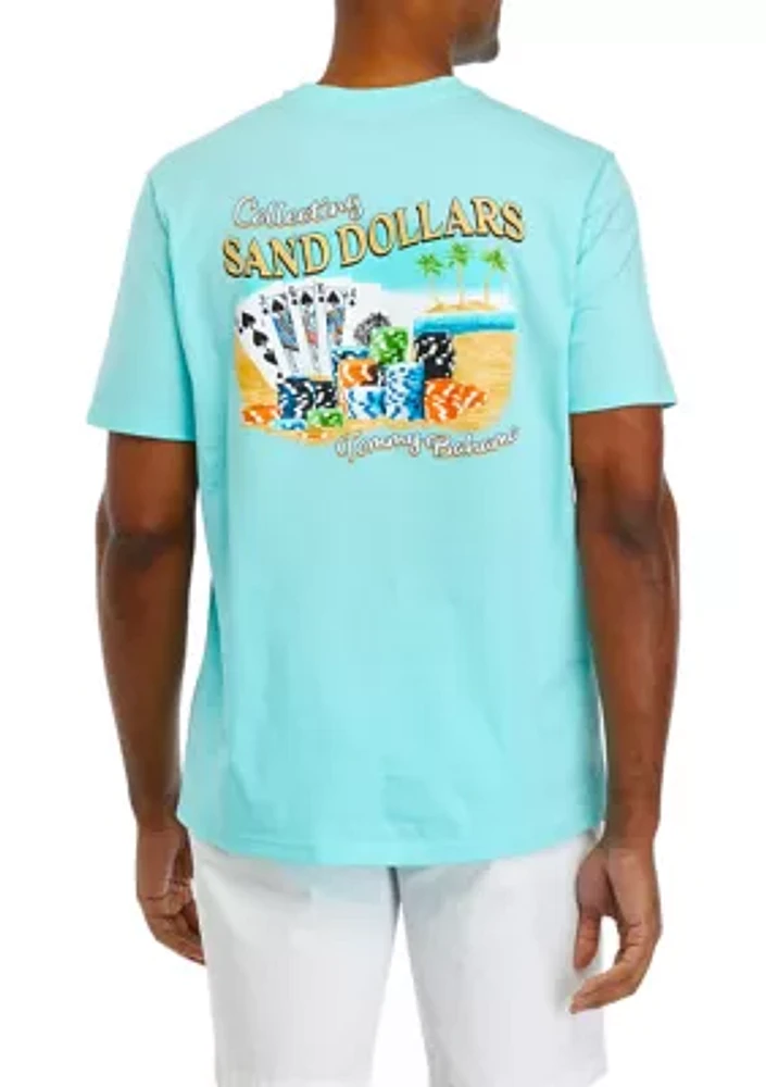 Big & Tall Collecting Sand Dollars Graphic T-Shirt