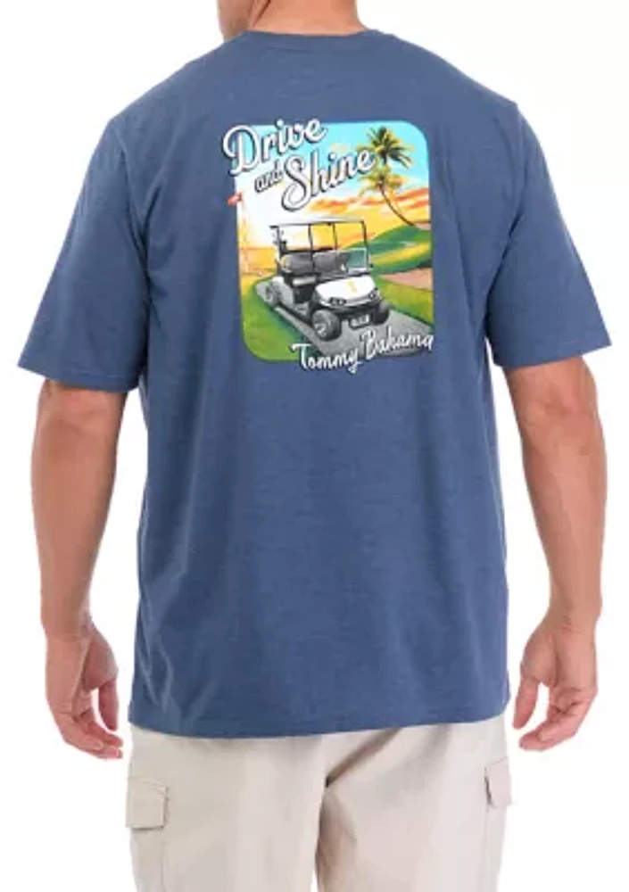 Big & Tall Drive and Shine Graphic T-Shirt