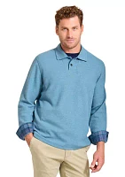 Big & Tall Las Arias Long Sleeve Polo Shirt