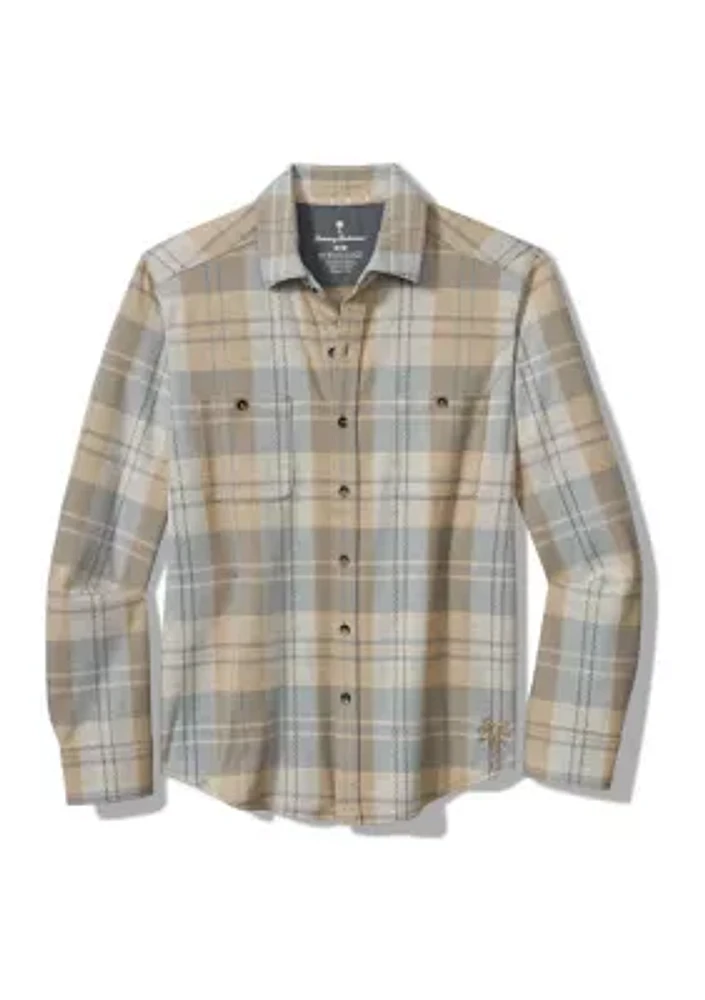 Big & Tall Long Sleeve Fireside Modesto Plaid Shirt