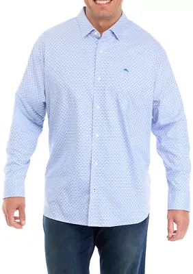 Big & Tall Stretch Ventura Shirt