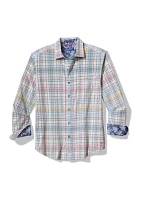 Big & Tall Checkered Button Up Shirt