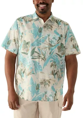 Big & Tall Bahama Coast Jungle Haven Shirt