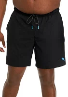 Big & Tall Naples Bay Solid Swim Trunks