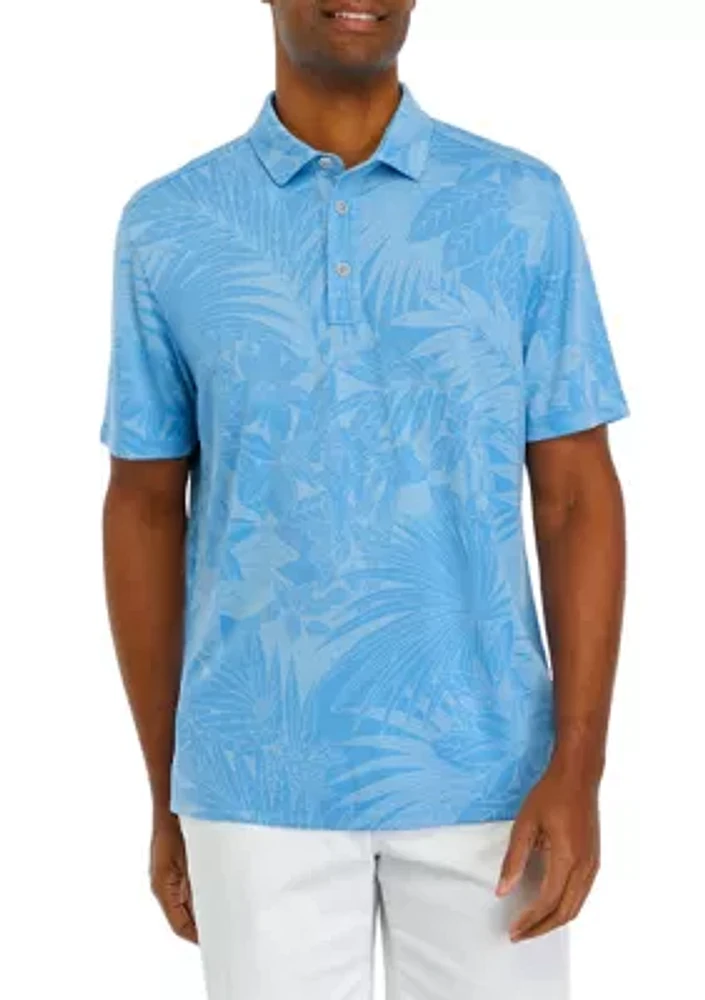 Men's Santiago Paradise Printed Polo Shirt