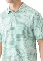 Men's Costa Wave Grande Printed Polo Shirt
