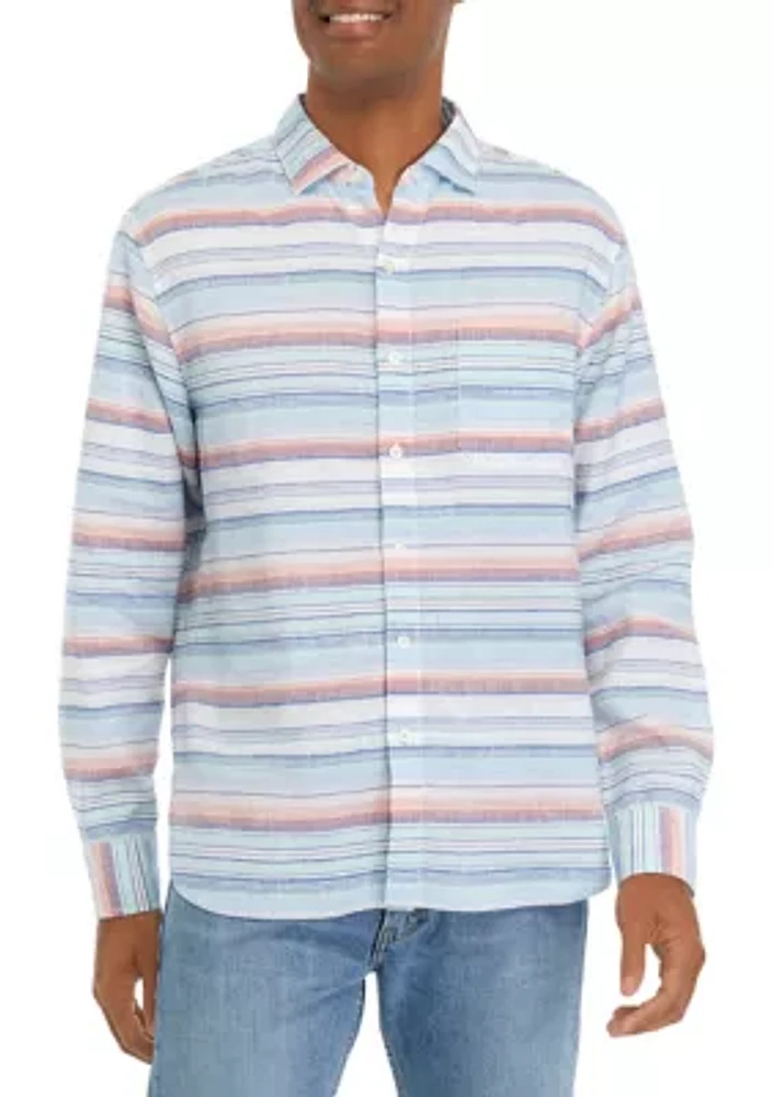 Men's Barbados Breeze Airy Striped Shirt