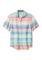 Men's Sand Linen Hazy Tides Shirt