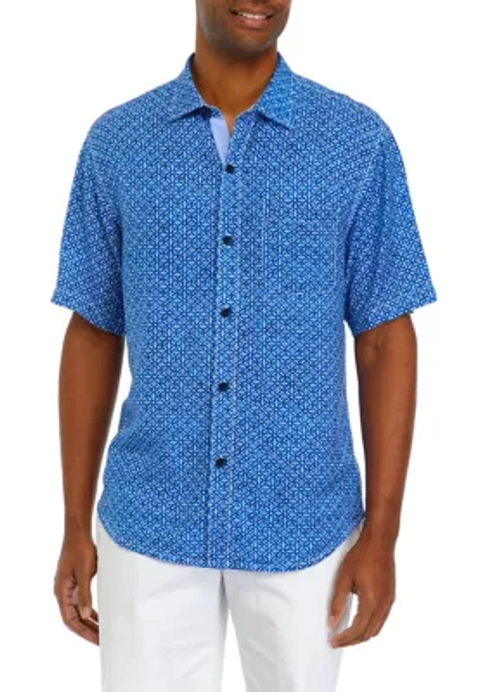 Men's Veracruz Cay Rio Geometric Shirt