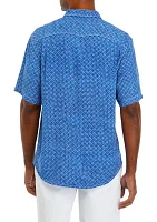 Men's Veracruz Cay Rio Geometric Shirt