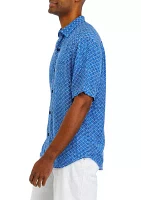 Men's Veracruz Cay Rio Geometric Shirt