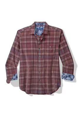 Men's Coastline Corduroy Printed Shirt