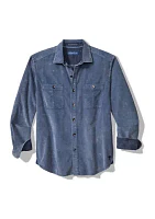 Men's 2 Pocket Sunfade Corduroy Shirt