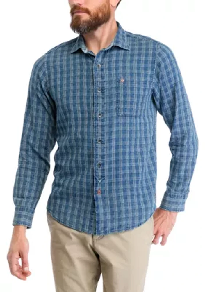 Men's Long Sleeve Lopez Island Check Shirt