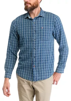 Men's Long Sleeve Lopez Island Check Shirt