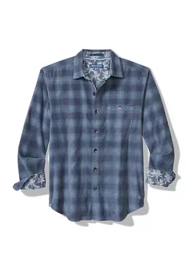 Men's Long Sleeve Coastline Corduroy Check Shirt