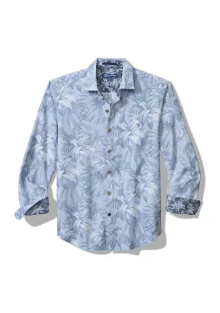 Men's Long Sleeve Canyon Beach Palm Shirt