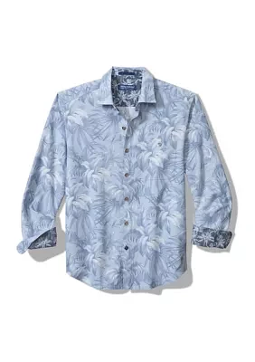 Men's Long Sleeve Canyon Beach Palm Shirt