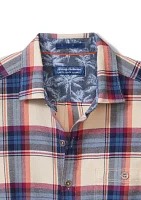 Men's Long Sleeve Canyon Beach Windowpane Shirt