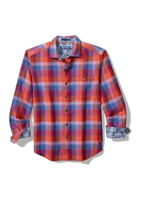 Men's Long Sleeve Canyon Beach Fireside Check Shirt