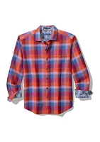 Men's Long Sleeve Canyon Beach Fireside Check Shirt