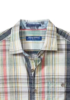 Long Sleeve Plaid Button Up Shirt