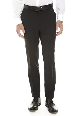 Solid Suit Separate Pants